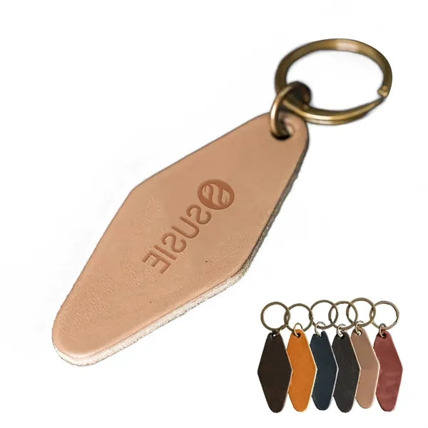 Peninsula Leather Keychain