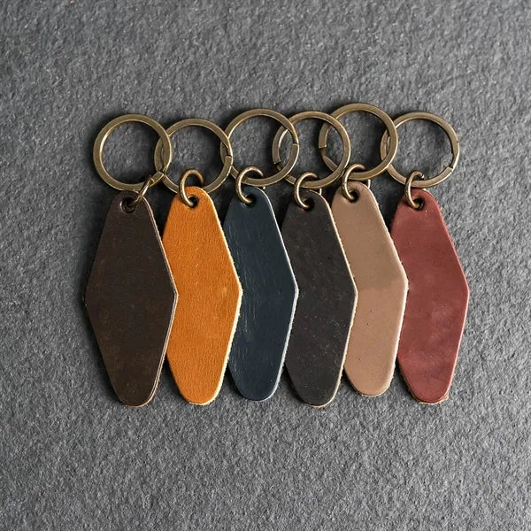 Peninsula Leather Keychain