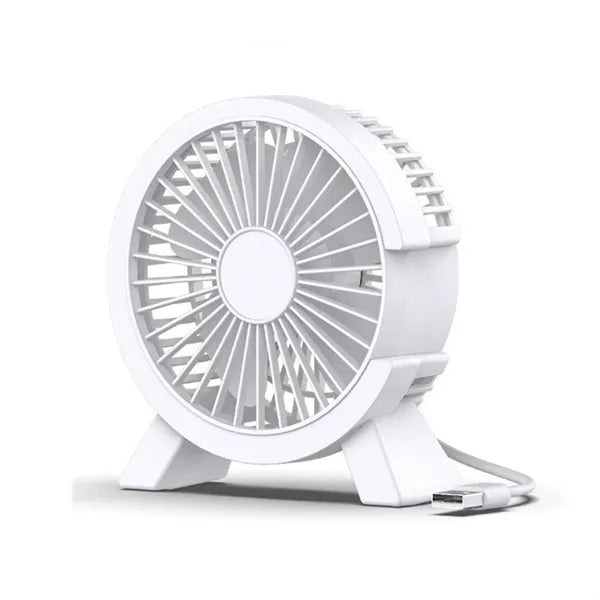 C Shape Mini Desk Stand Cooling USB Fan