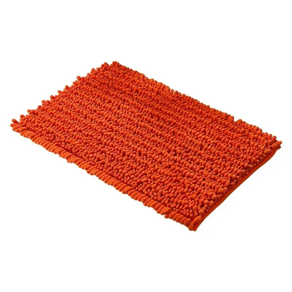 Bathroom Mat with Rubber Backing