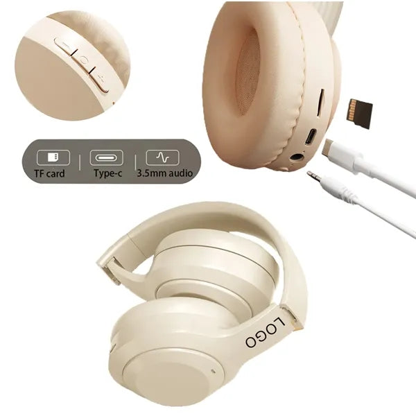 Portable Customizable Foldable Headphones Headset