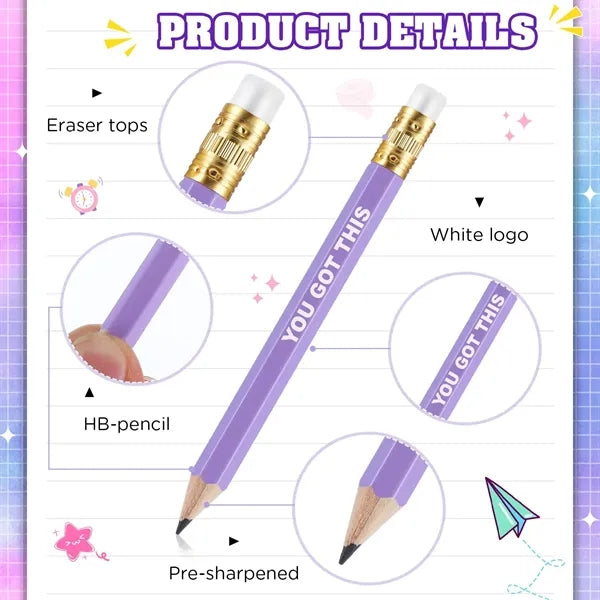 Golf Pencils With Eraser