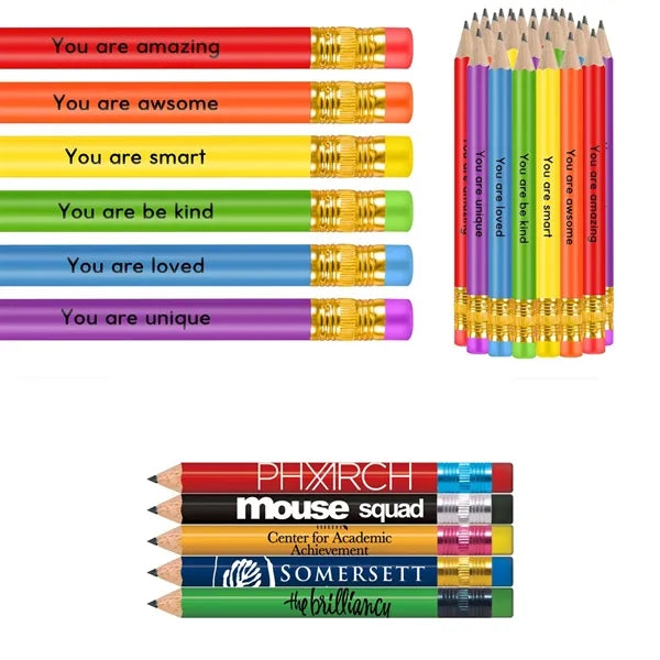 Golf Pencils With Eraser