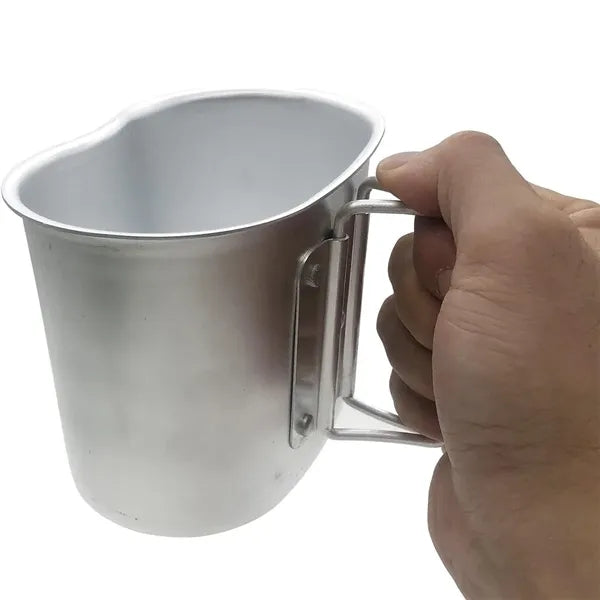 Military Canteen With Mug