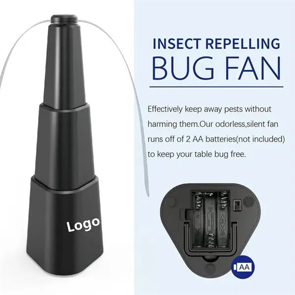 Fly Fan For Table Food Indoor Outside