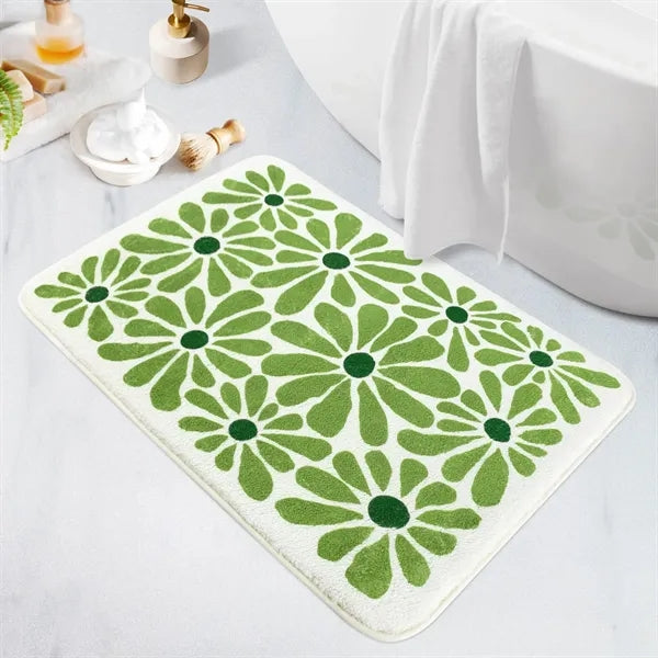 Green Bathroom Rugs Bath Mat