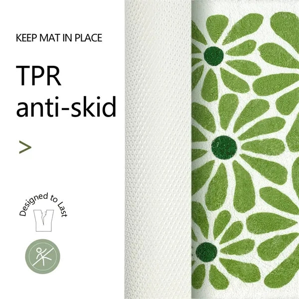 Green Bathroom Rugs Bath Mat