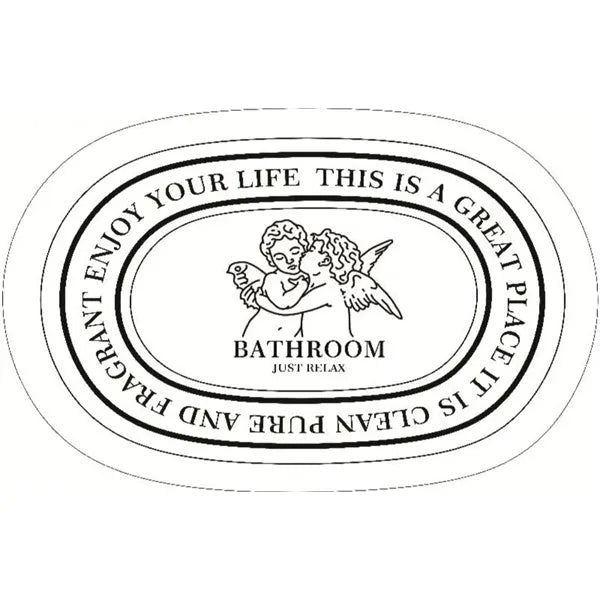 Black White Bathroom Rugs