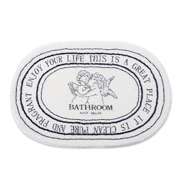 Black White Bathroom Rugs