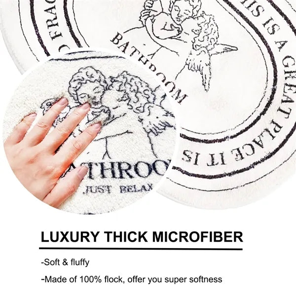 Black White Bathroom Rugs