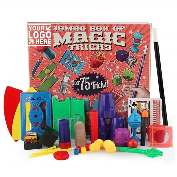 Jumbo Magic Kits Set for Kids with Over 75 Tricks