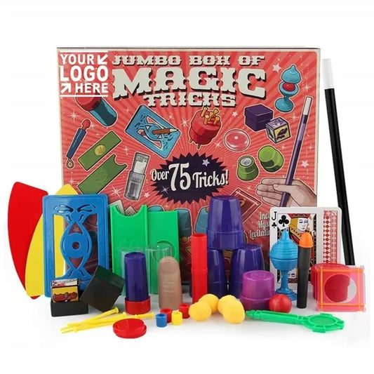 Jumbo Magic Kits Set for Kids with Over 75 Tricks