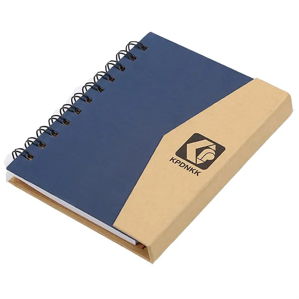 Kraft Spiral Notepad w/ Pen