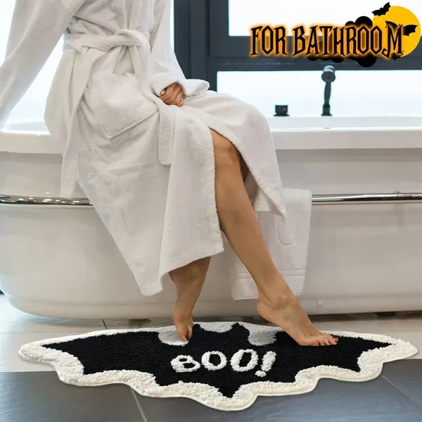 Ceenna Halloween Bat Bath Mat