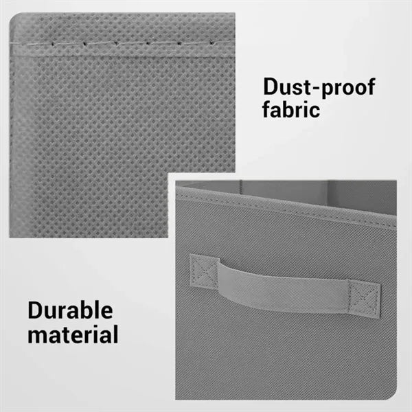 21L Foldable Fabric Storage Box Cube Drawer Folding Wardrobe