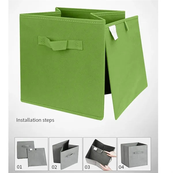 21L Foldable Fabric Storage Box Cube Drawer Folding Wardrobe