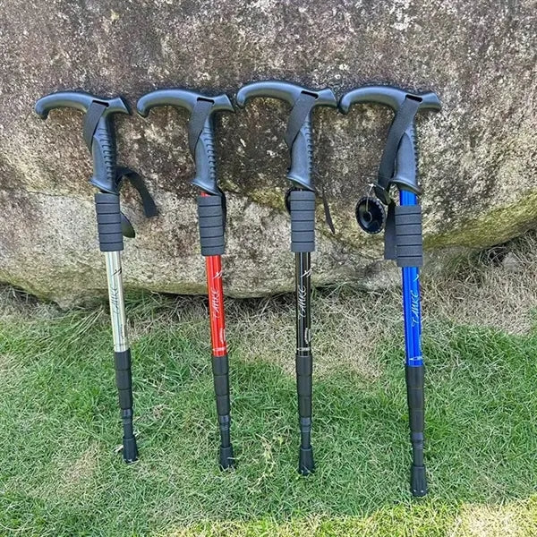 Lightweight Collapsible Aluminum Alloy Trekking Pole