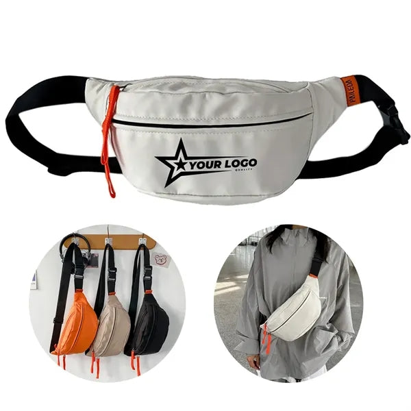 Waist Bag Adjustable Belt Durable Hiking For Travel Leisure