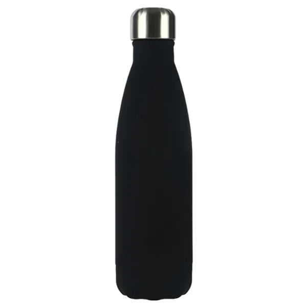 Double wall vacuum insulated stainless steel bottle