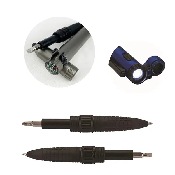 6-In-1 Outdoor Ballpoint Utility Pen