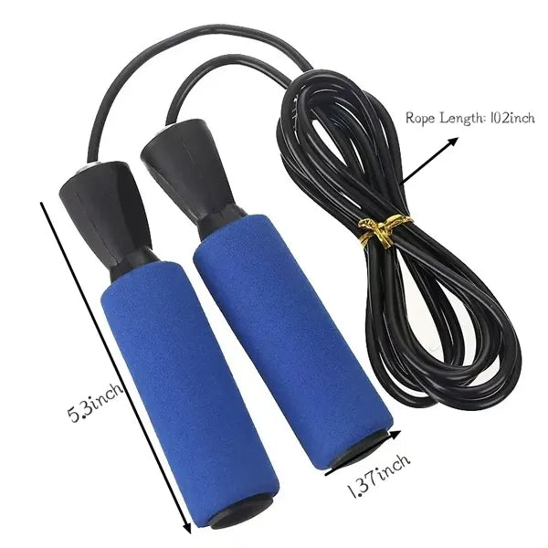 Aerobic Exercise Adjustable Bearing Training Jump Rope