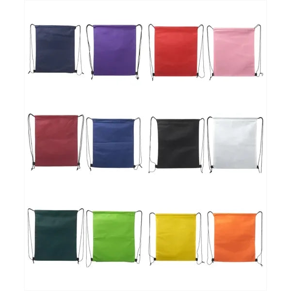 Union Printed - Non-Woven Custom Drawstring Bags