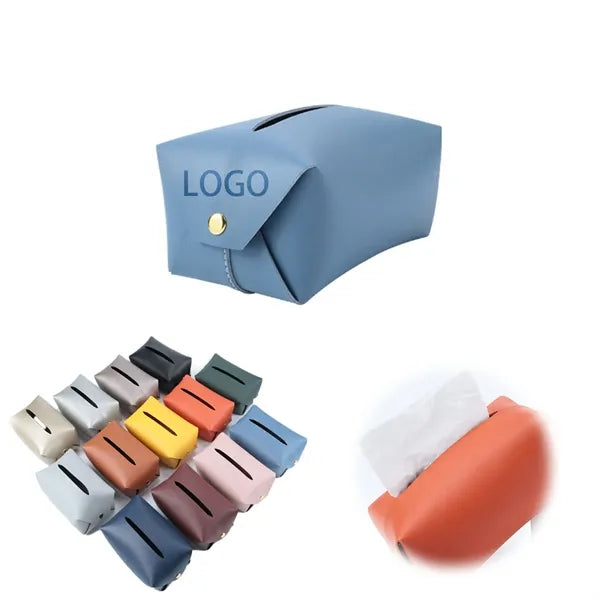 Portable Comfortable PU Leather Drawer Carton