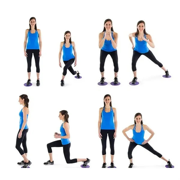 Fitness Training Abdominal Muscle Skateboard Mat