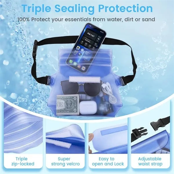 Running Sport Waterproof Waist Pouch Cell Phone Bag