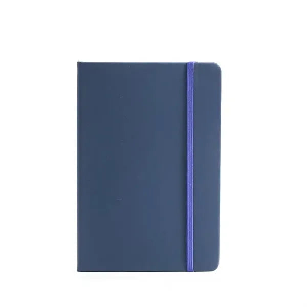 A5 PU Hardcover Notebook with Elastic Closure