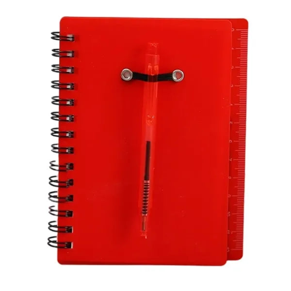 Journal With Sticky Notes & Flags & Pen