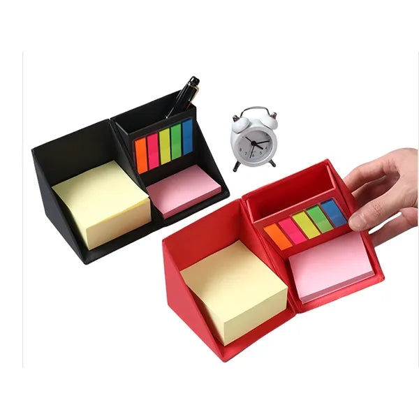 Collapsible Paper Cubes Sticky Notes Box With Holder