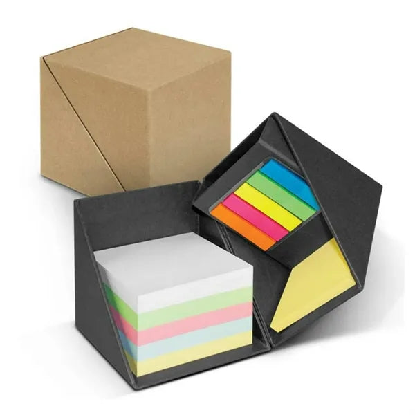 Collapsible Paper Cubes Sticky Notes Box With Holder