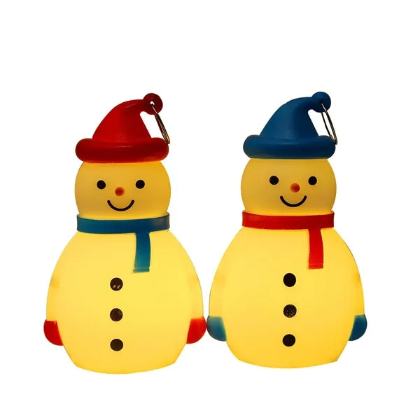 Christmas Snowman LED Light With Keyring