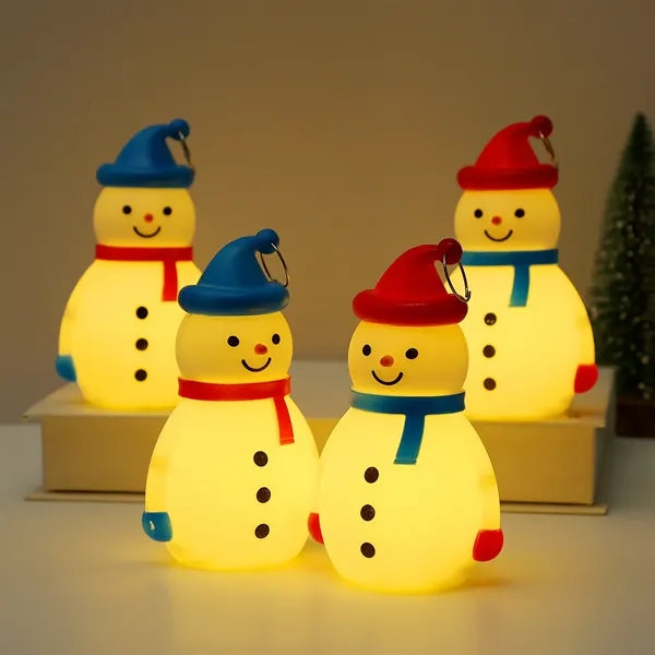 Christmas Snowman LED Light With Keyring