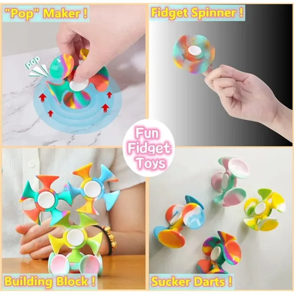 Silicone Fidget Spinners Toy