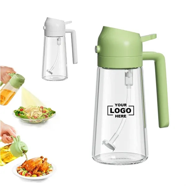 2 In 1 Glass Oil Sprayer Bottle