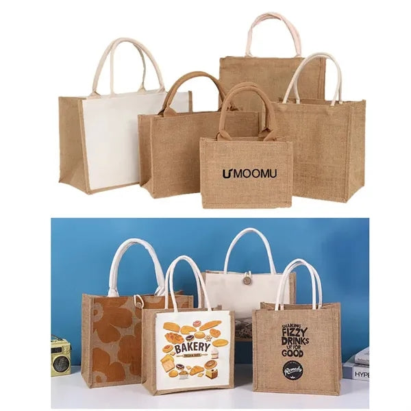 Burlap Tote Bags
