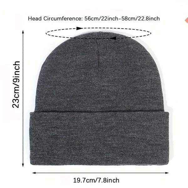 Satin Lined Winter Beanie Hats