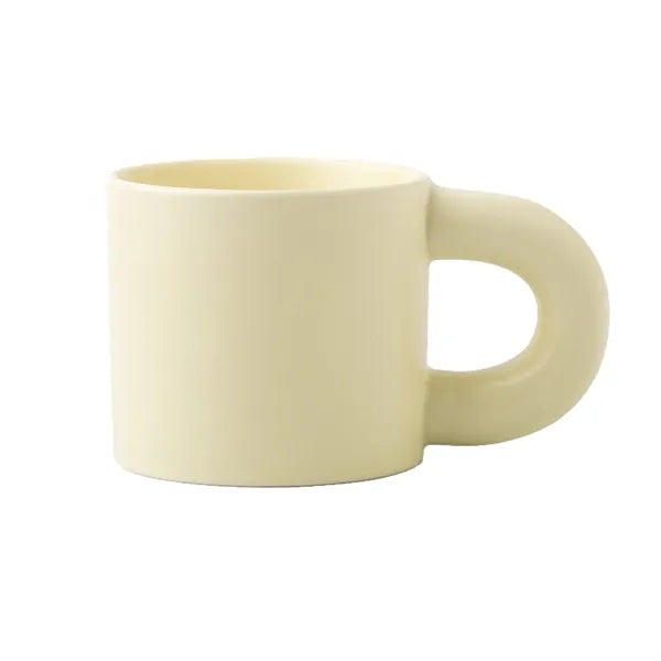 11oz Large Handle Ceramic Mug Water Cup