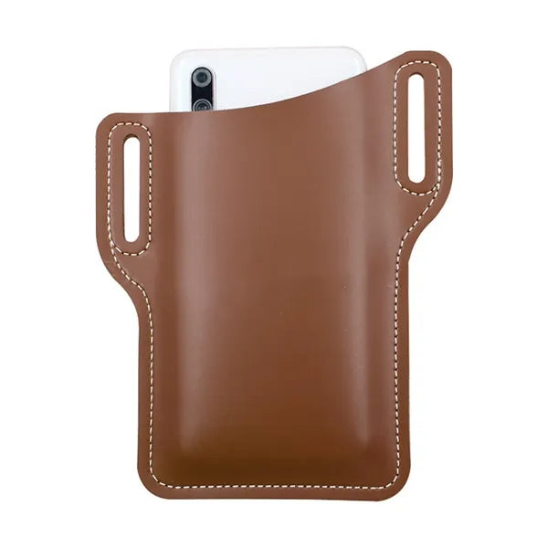 Cell Phone Leather Belt Pouch