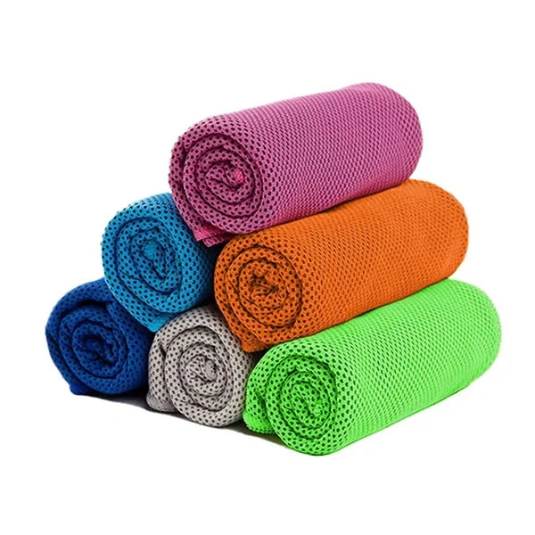 12inch x40inch Microfiber Soft Breathable Chilly Ice Towel