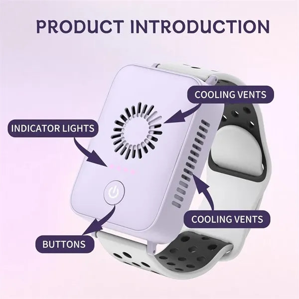 Watch Thermoelectric Refrigeration Wrist Fan