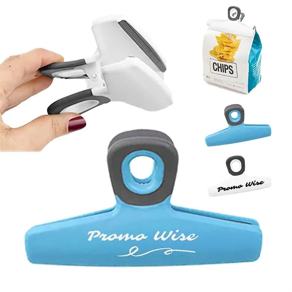5 Inches Wide Food Storage Clip with Air Tight Seal Grip