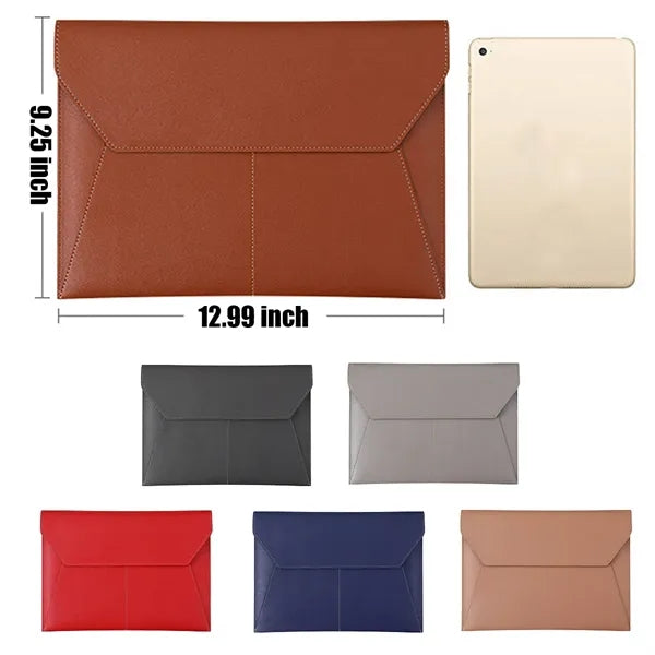 A4 Leather Document Pouch