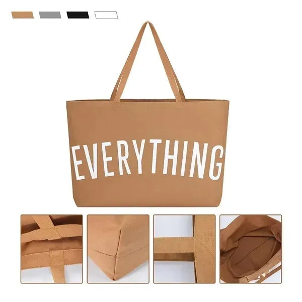 Extra Large Canvas Tote Bag