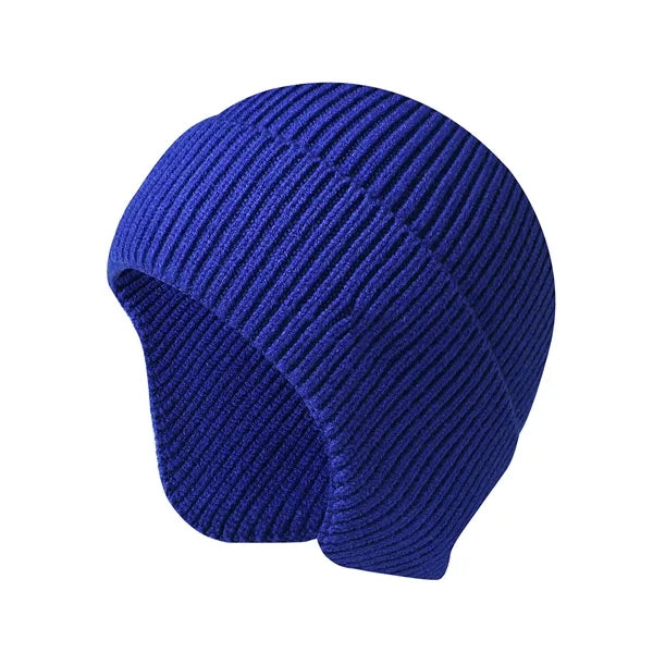 Knit Beanie Caps Hats w/ Ear Protection for Men and Women