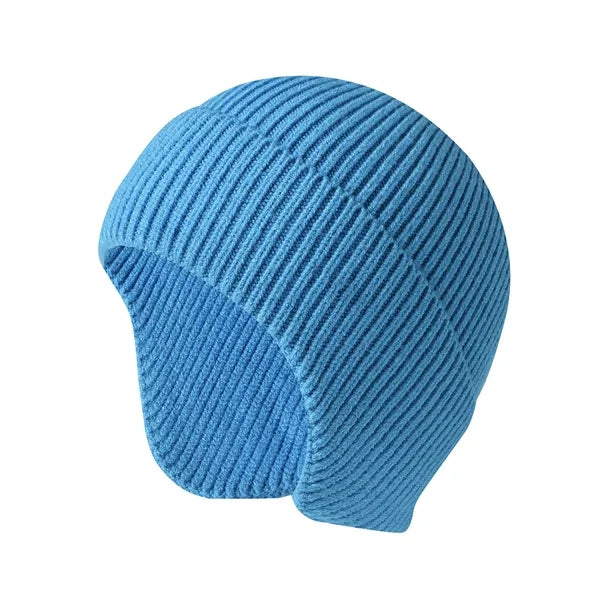 Knit Beanie Caps Hats w/ Ear Protection for Men and Women