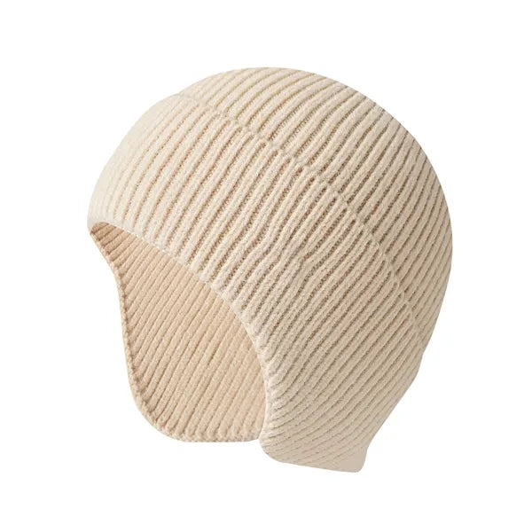 Knit Beanie Caps Hats w/ Ear Protection for Men and Women