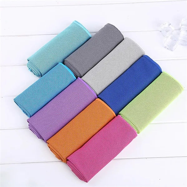 Cooling Feeling Towel With Silicone Case